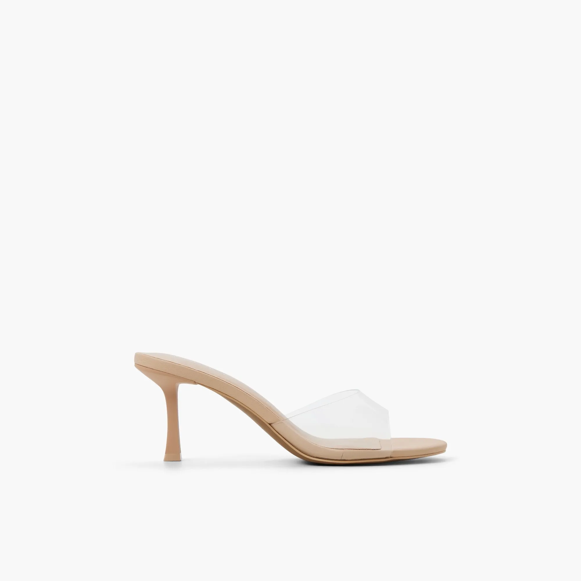 Beige Platform High Heels Bettiie