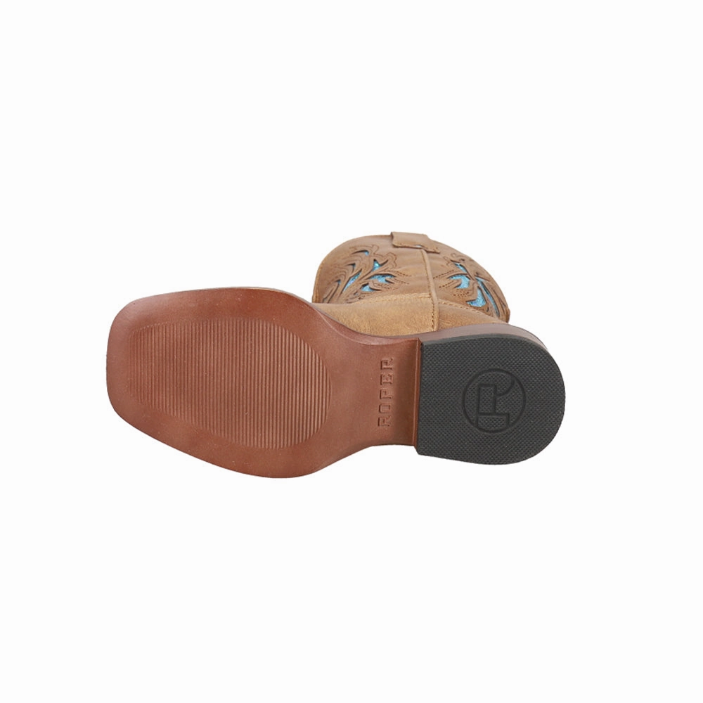 Cat Batman Boots Glitter Breeze Square Toe Cowboy Boots (Little Kid-Big Kid)