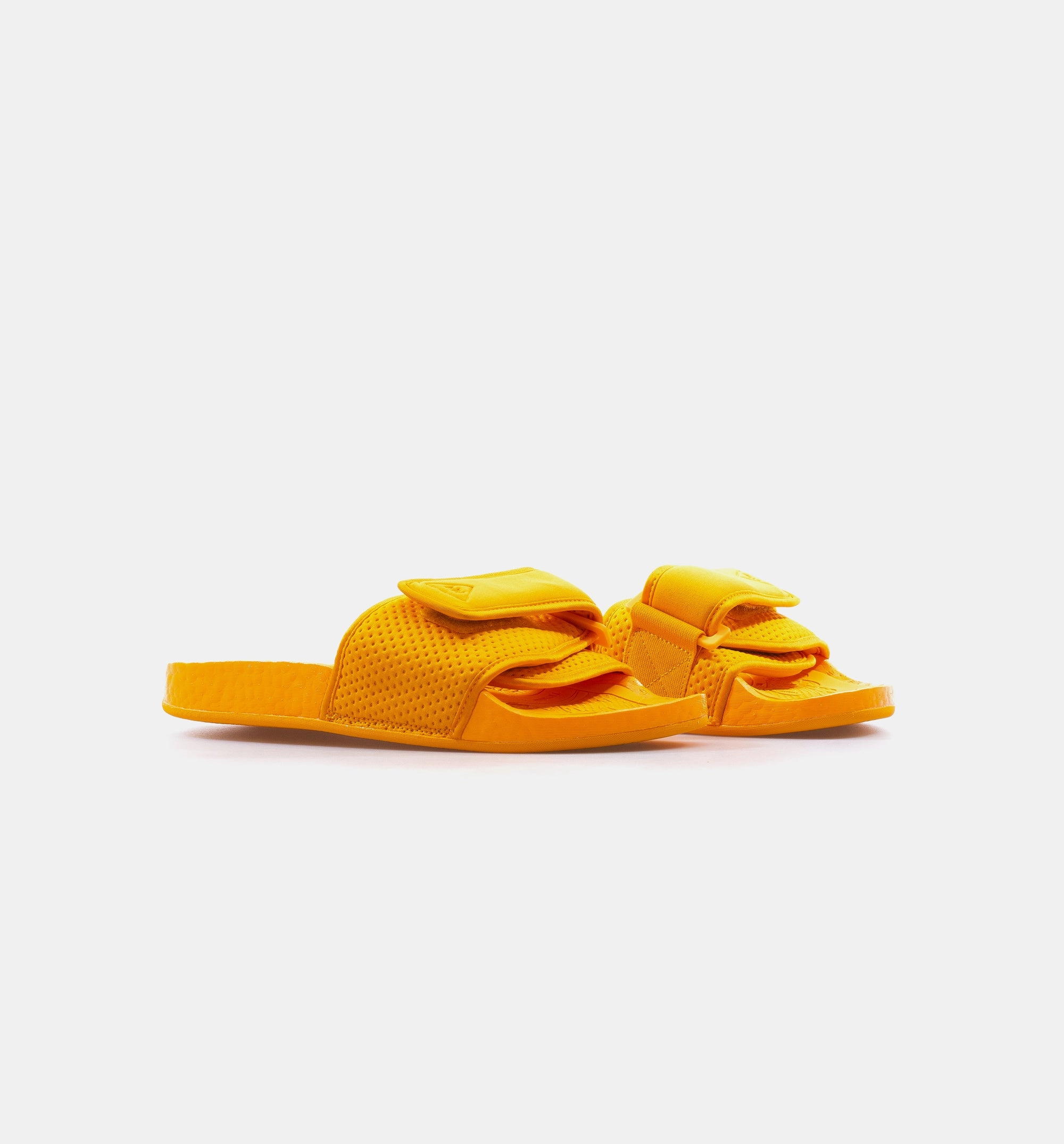 Pharrell Williams Boost Mens Slides - Orange Slippers Slip On