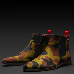 Refined Boots Chelsea Tayno The Victorian Camoflage Green