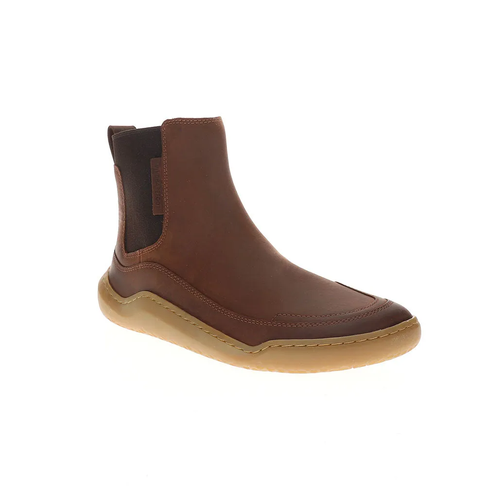 Gobi Round Toe Chelsea Boots Suede Brown Chelsea Boots