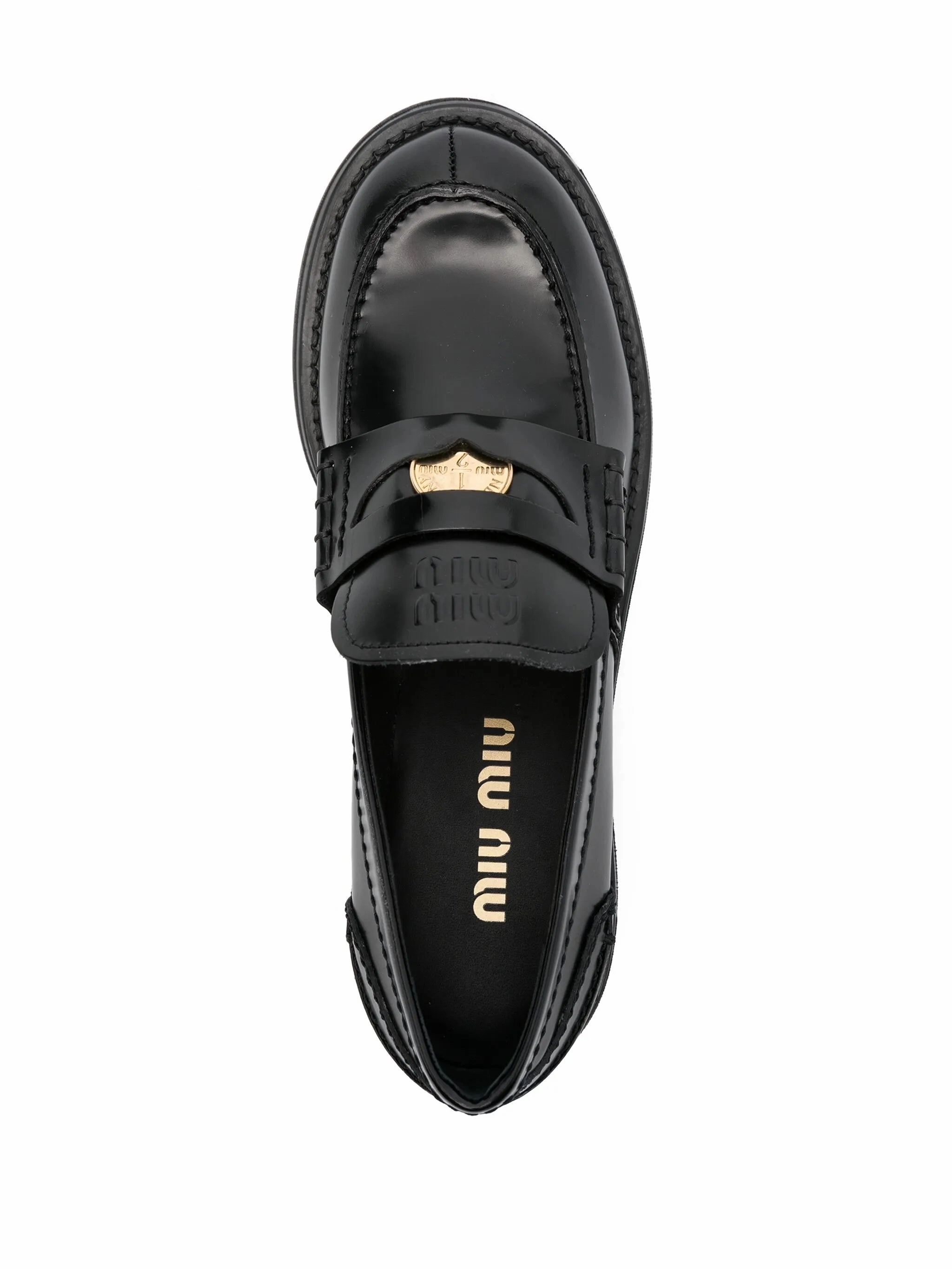 Fringed Loafers brushed leather penny loafers