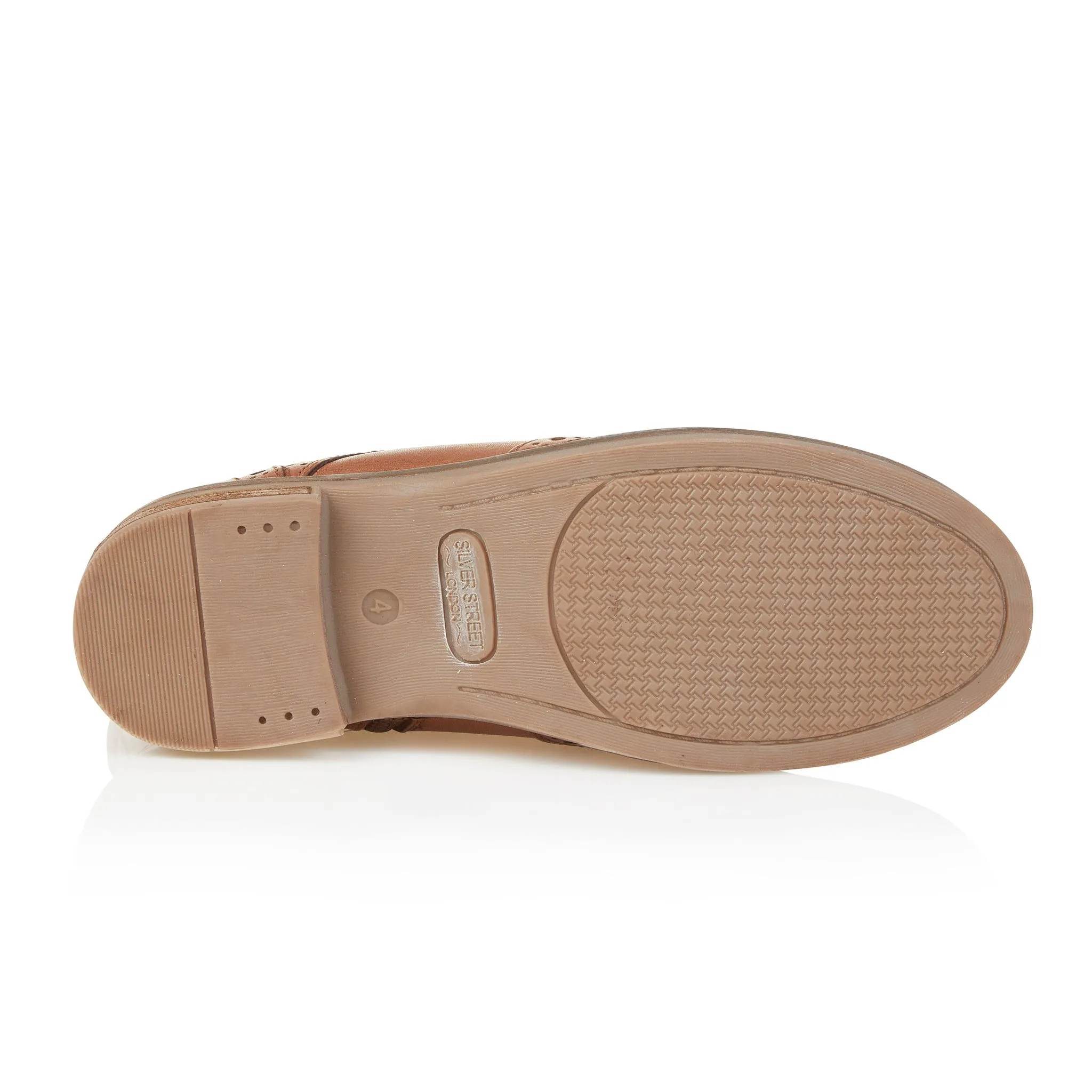 Chelsea Boots Light Grace Leather Brogue Boots - Cognac