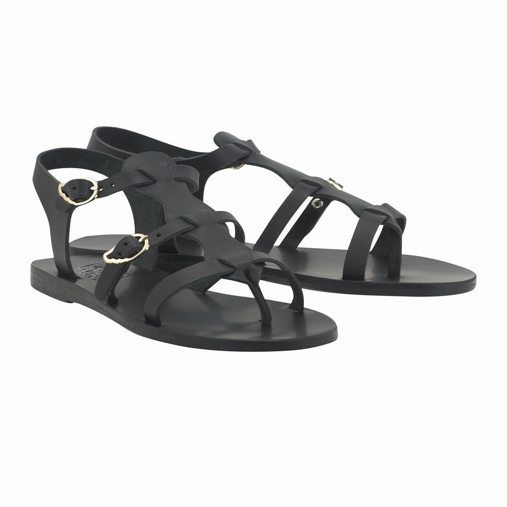 Sun San Sandals Grace Kelly Black