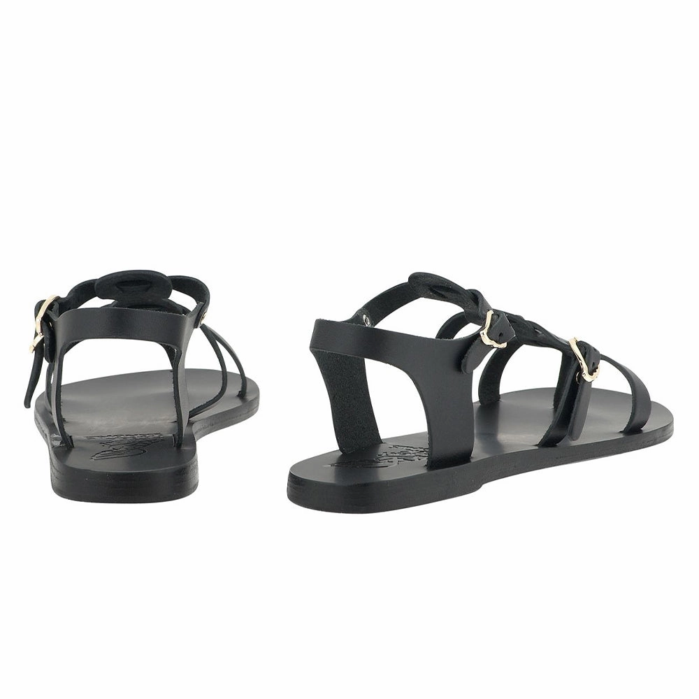 Wooden Sandals Japanese Grace Kelly Black