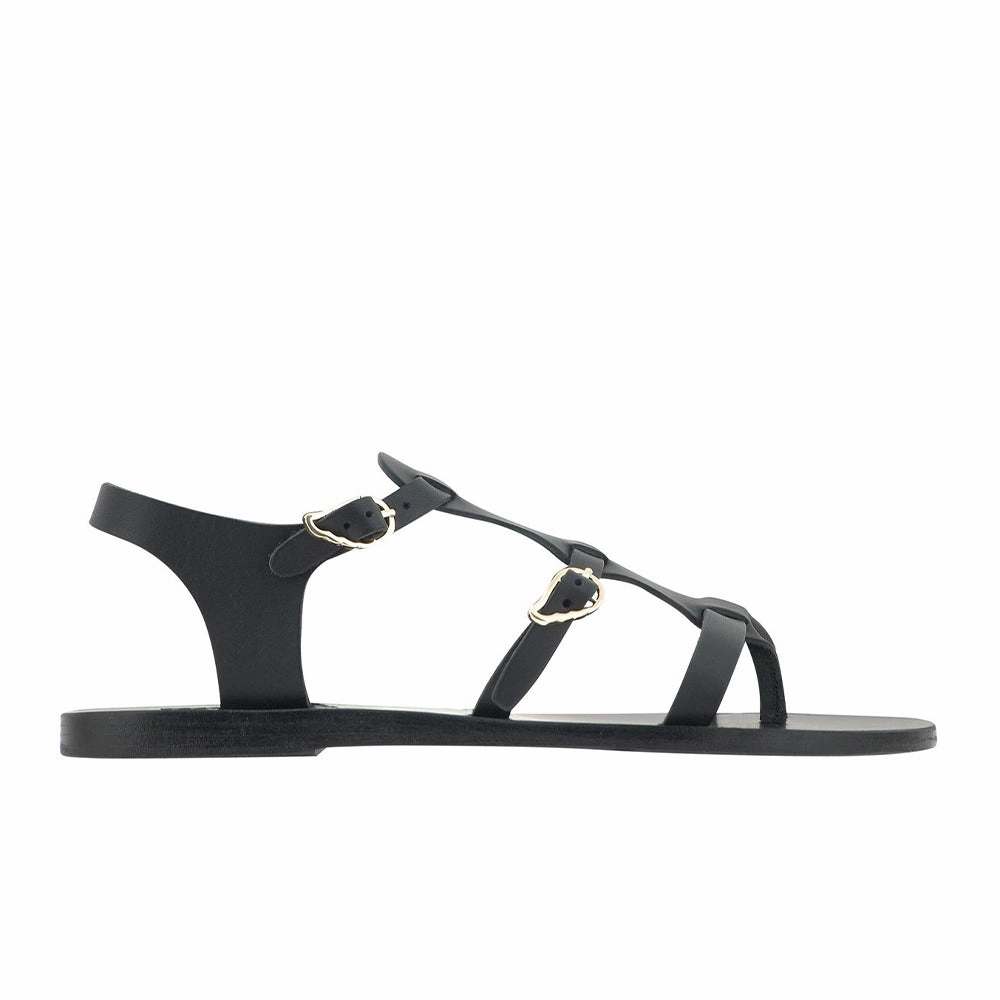 Grace Kelly Black Outlet Sandals