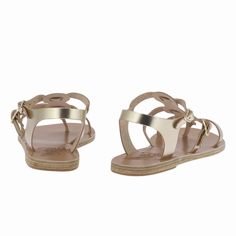 Grace Kelly Platinum Raramuri Sandals