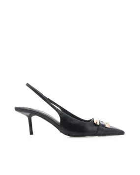 MAEVA - BLACK SHINE Y2k High Heel Chair