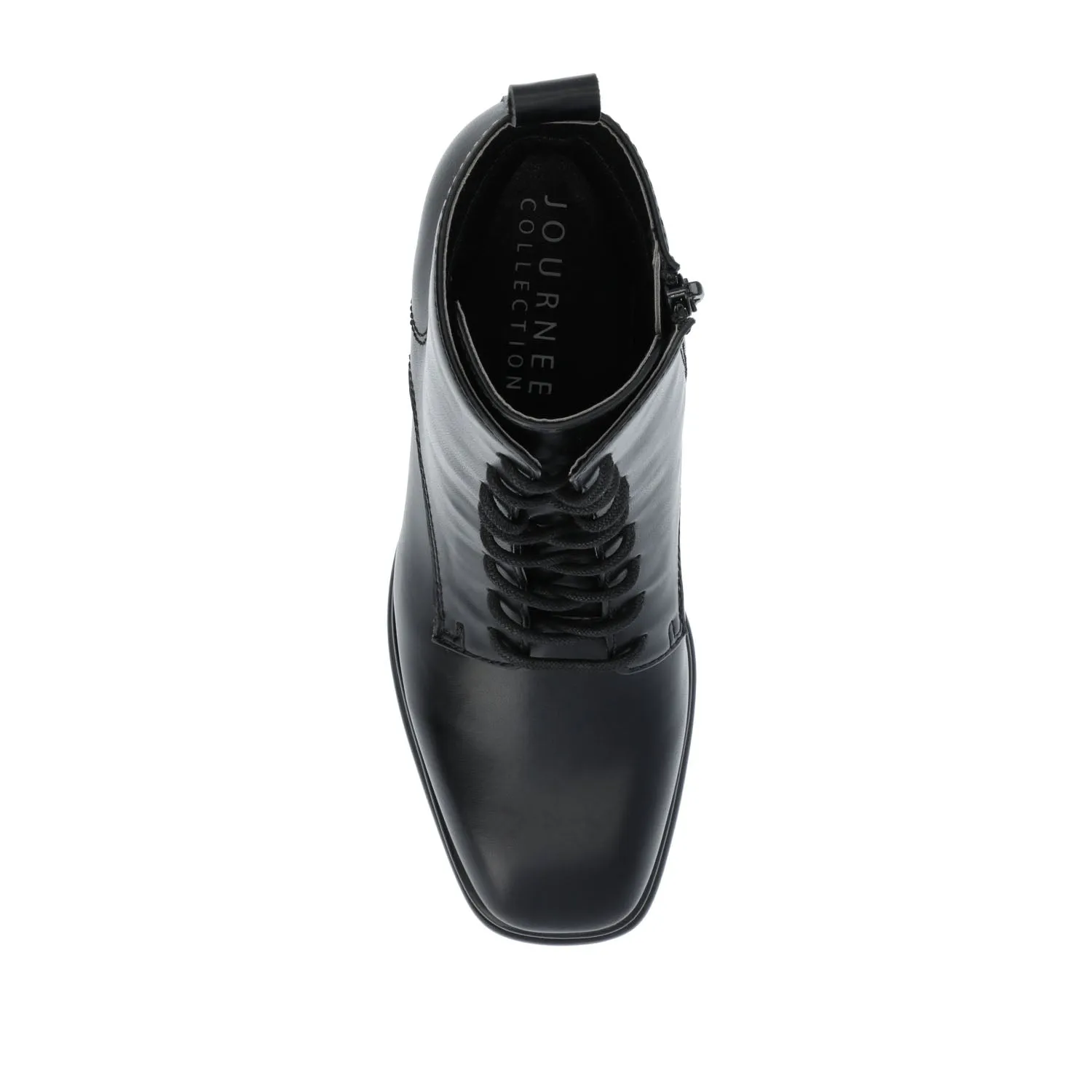 Different Types Of Combat Boots KALINDI LACE-UP BOOTIES IN VEGAN LEATHER