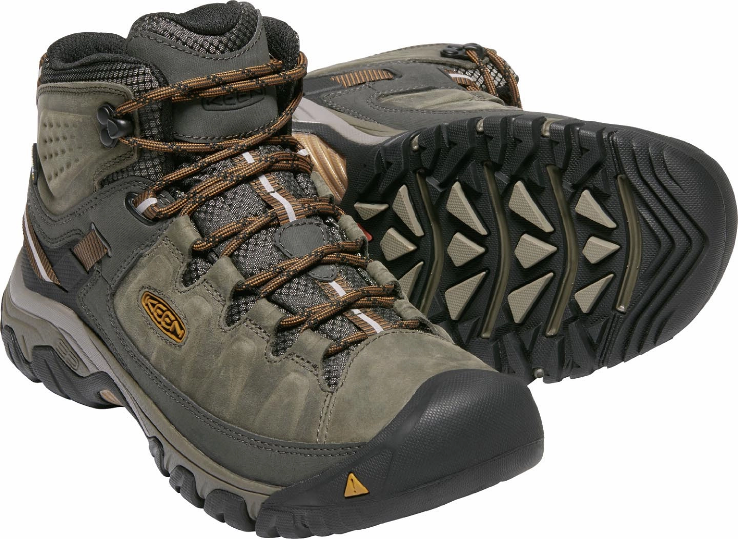 Targhee III Mid Waterproof Black Olive/Golden Brown Scarpa Mid Hiking Boots