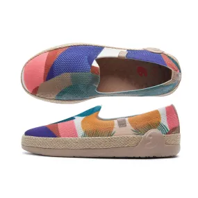 Broad Leaf Marbella Slip On Espadrille Platform