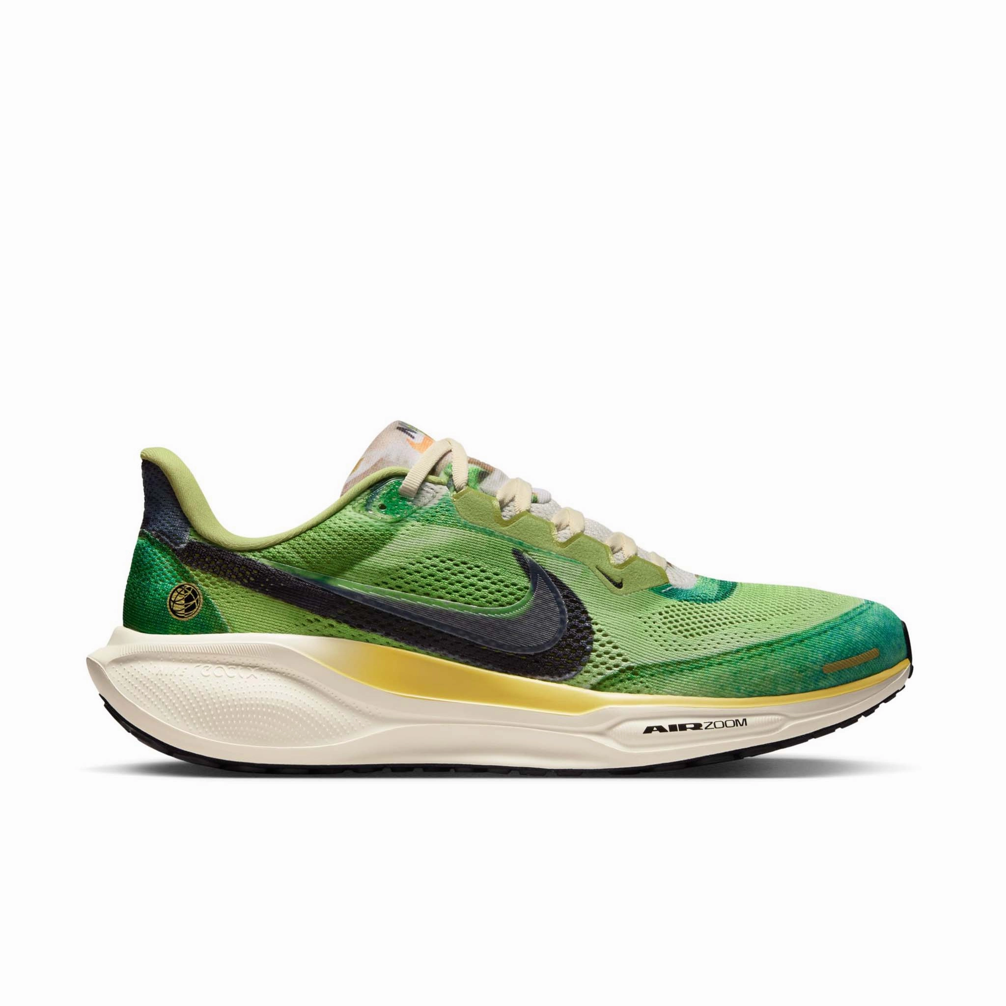 Nike | Men's Pegasus 41 SE Road Running Shoes - Multi-Color/Clear-Vivid Green-Dark Apple Nike Store Custom Shoes