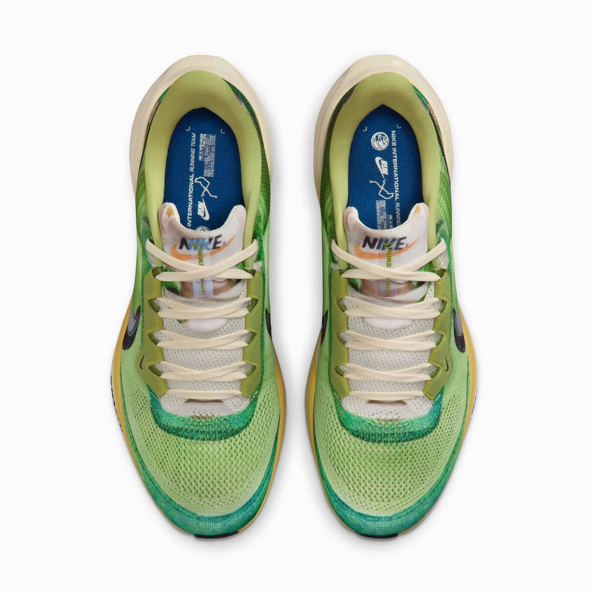 Nike | Men's Pegasus 41 SE Road Running Shoes - Multi-Color/Clear-Vivid Green-Dark Apple Most Comfortable Running Shoes Nike