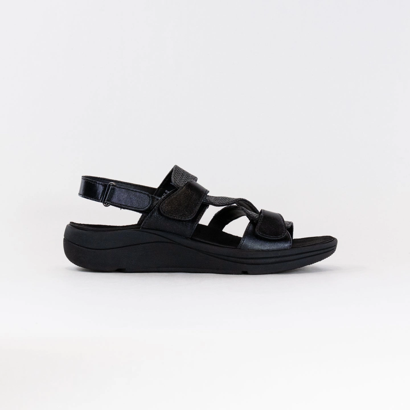 Drew Serenity (Women's) - Black Beeks Sandals