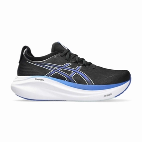 ASICS | Men's Gel-Nimbus 27 Running Shoes - Black/Dark Cobalt Asics Gel Kayano Sale Shoes