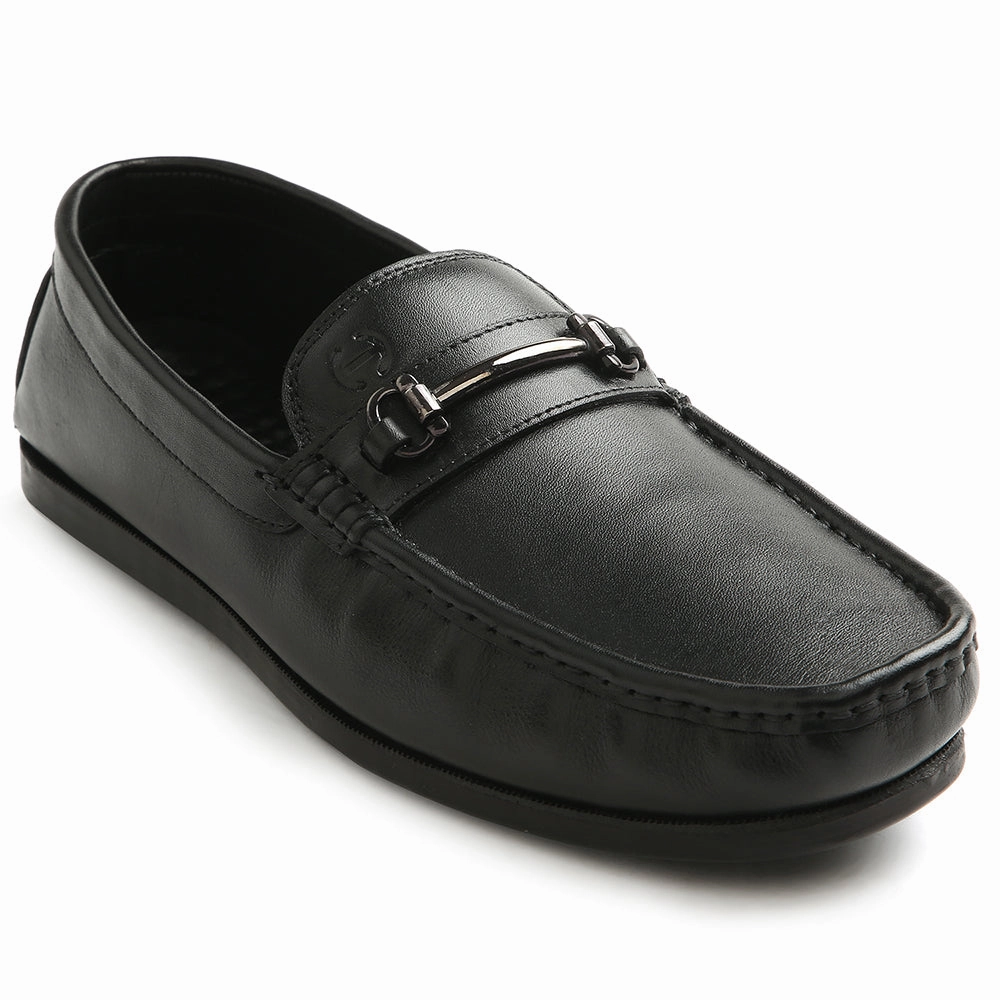 Penny Loafers Original Healers Black Casual Loafers For Men S201-01 By Liberty