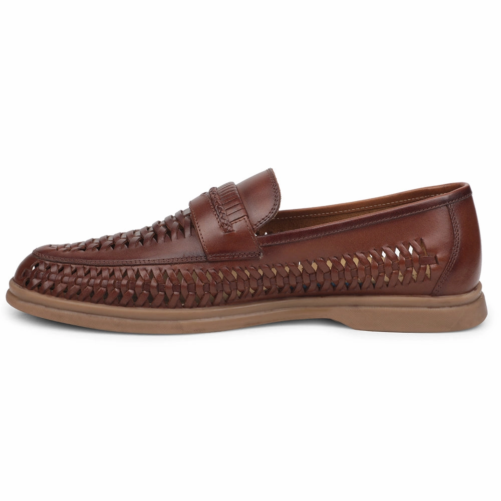 Best Loafers For Bunions Healers Brown Casual Loafers For Men ASF-5 By Liberty