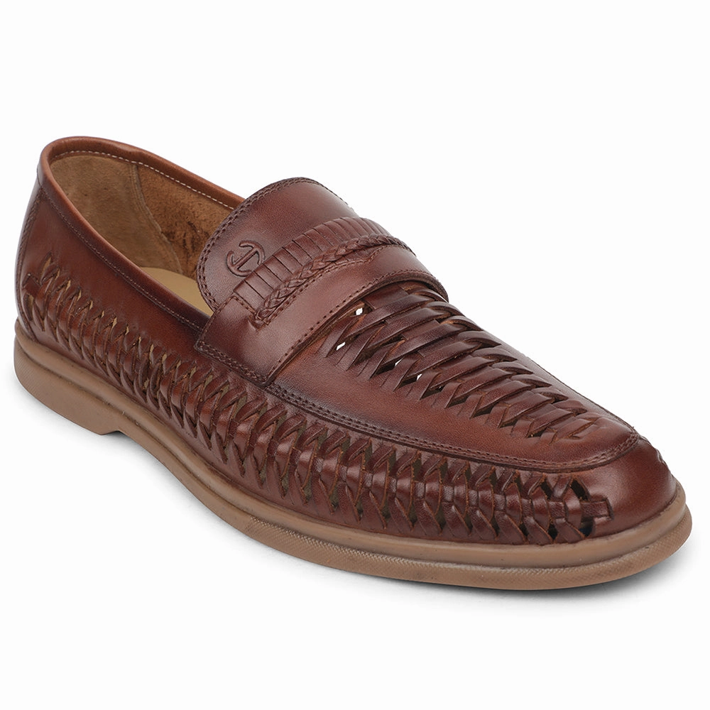 Healers Brown Casual Loafers For Men ASF-5 By Liberty Whitney Loafers