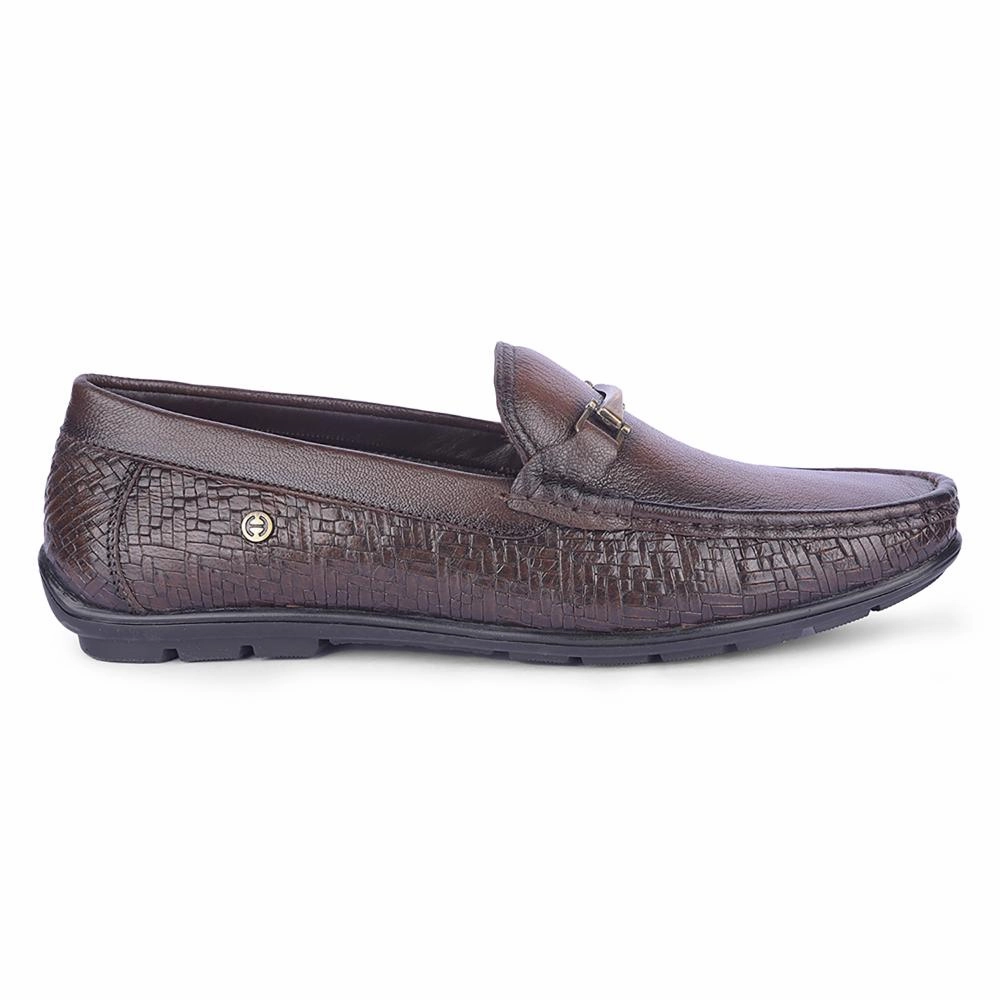 Guess Loafers Healers By Liberty Mens OSL-49 Brown Formal Loafers