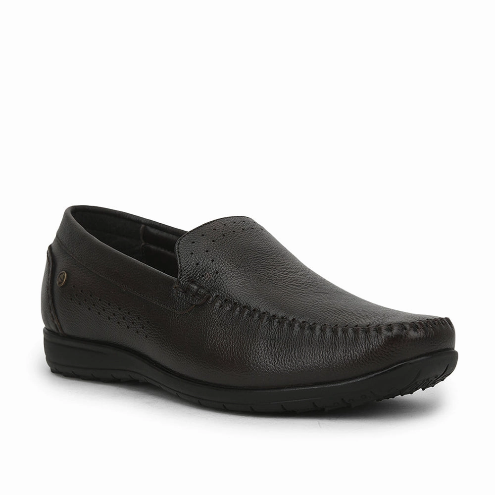 Healers Casual Non lacing Loafers Shoes For Men (D.Brown) JPL-271 By Liberty Styling Loafers