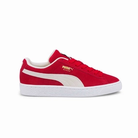 Puma - Kids' (Junior) Suede Classic Shoes (399853 02) Puma Shoes With Fat Laces