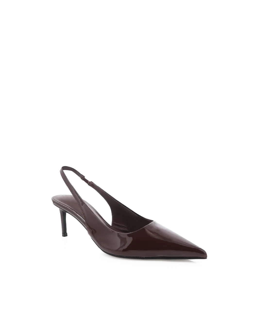 OSKANNA - CHOCOLATE PATENT High Heels Shoes 15cm