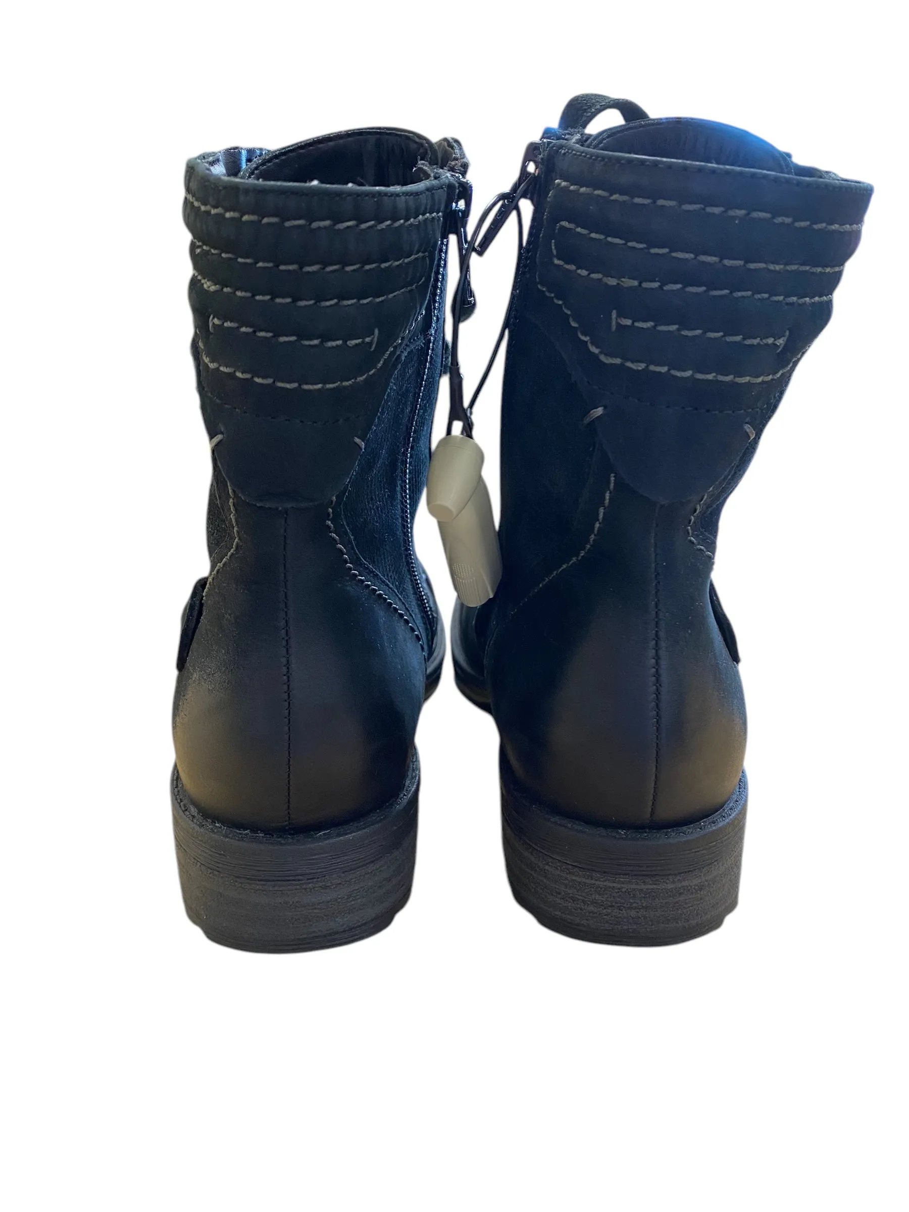 Boots Combat By Earth In Black, Size: 8 Aiden Combat Boots