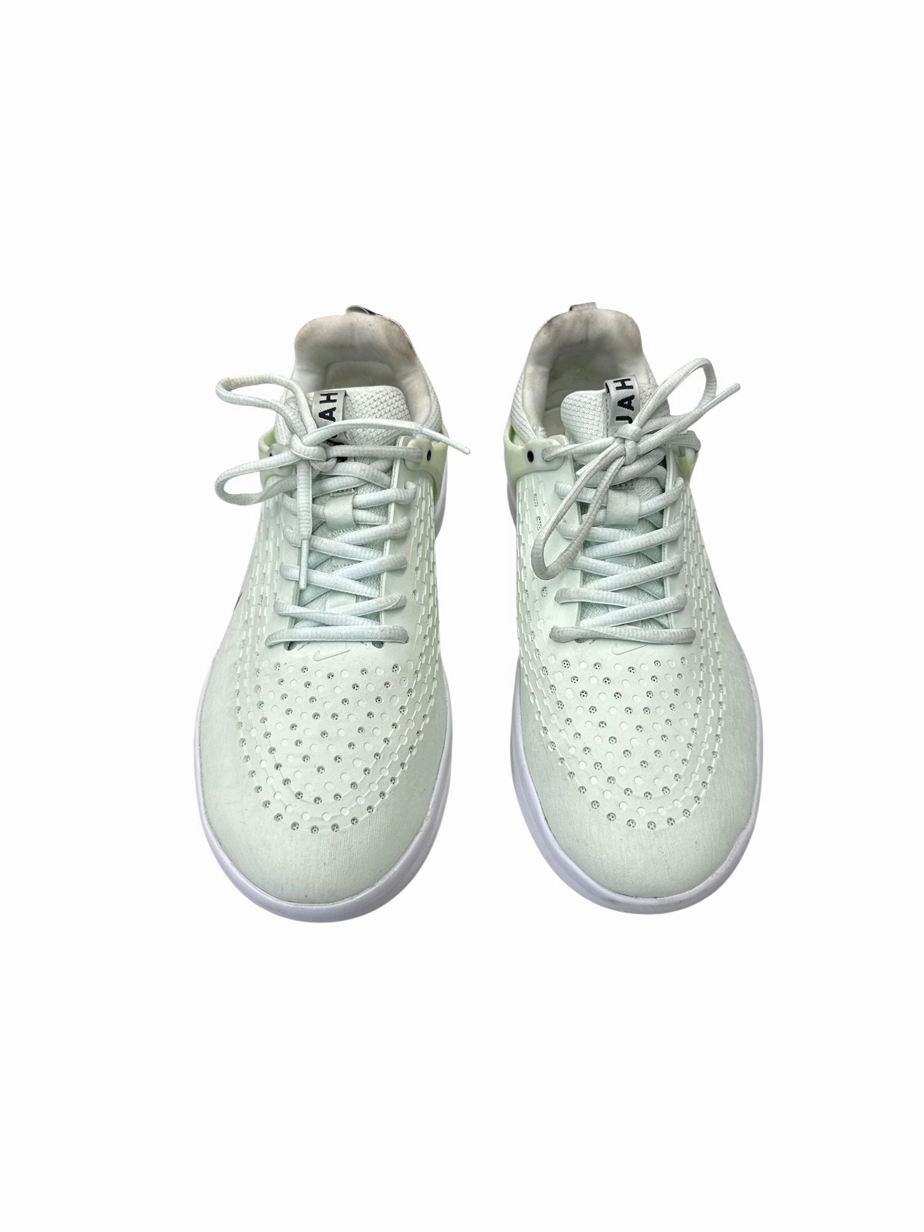 SHOES ATHLETIC by NIKE APPAREL In GREEN, Size: 9.5 Automatic Lacing Nike Shoes