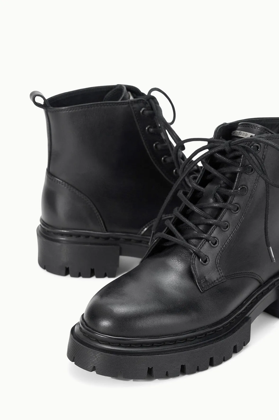 Retro Style Combat Boots HENRY COMBAT BOOT | BLACK