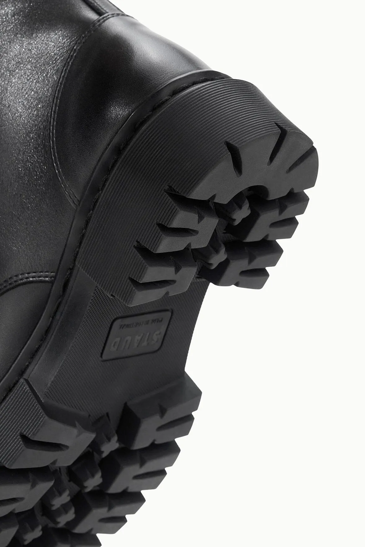 Polka Dot Combat Boots HENRY COMBAT BOOT | BLACK