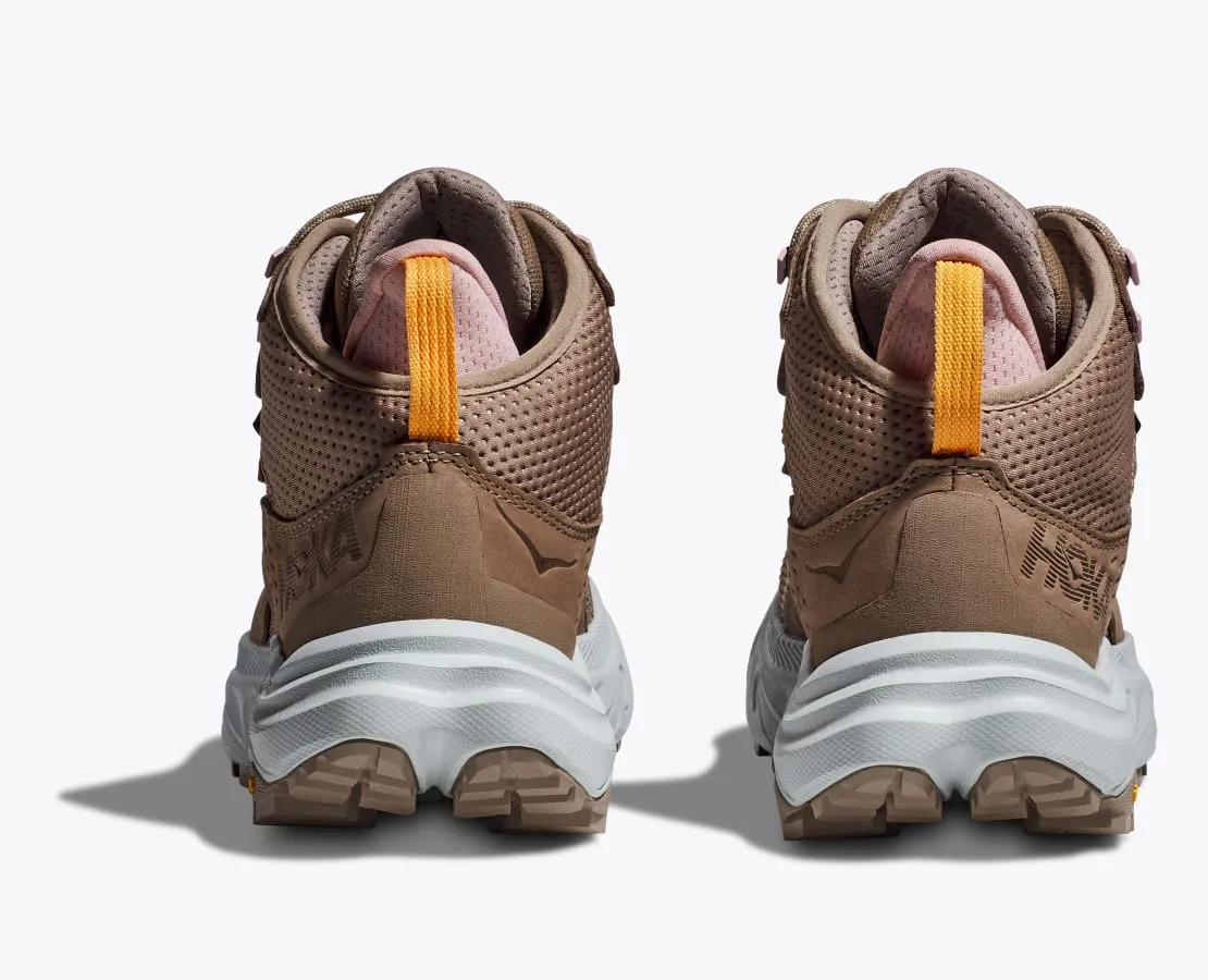 Work Boots For Hiking Hoka | Anacapa 2 Mid GTX | Women's | Dune/Ice Flow