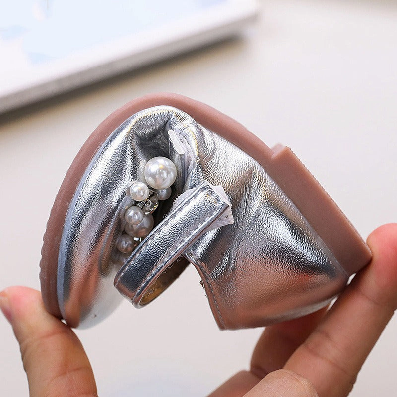 Pearl Princess Shoes Cute Leather Shoes Should I Get Wide Shoes