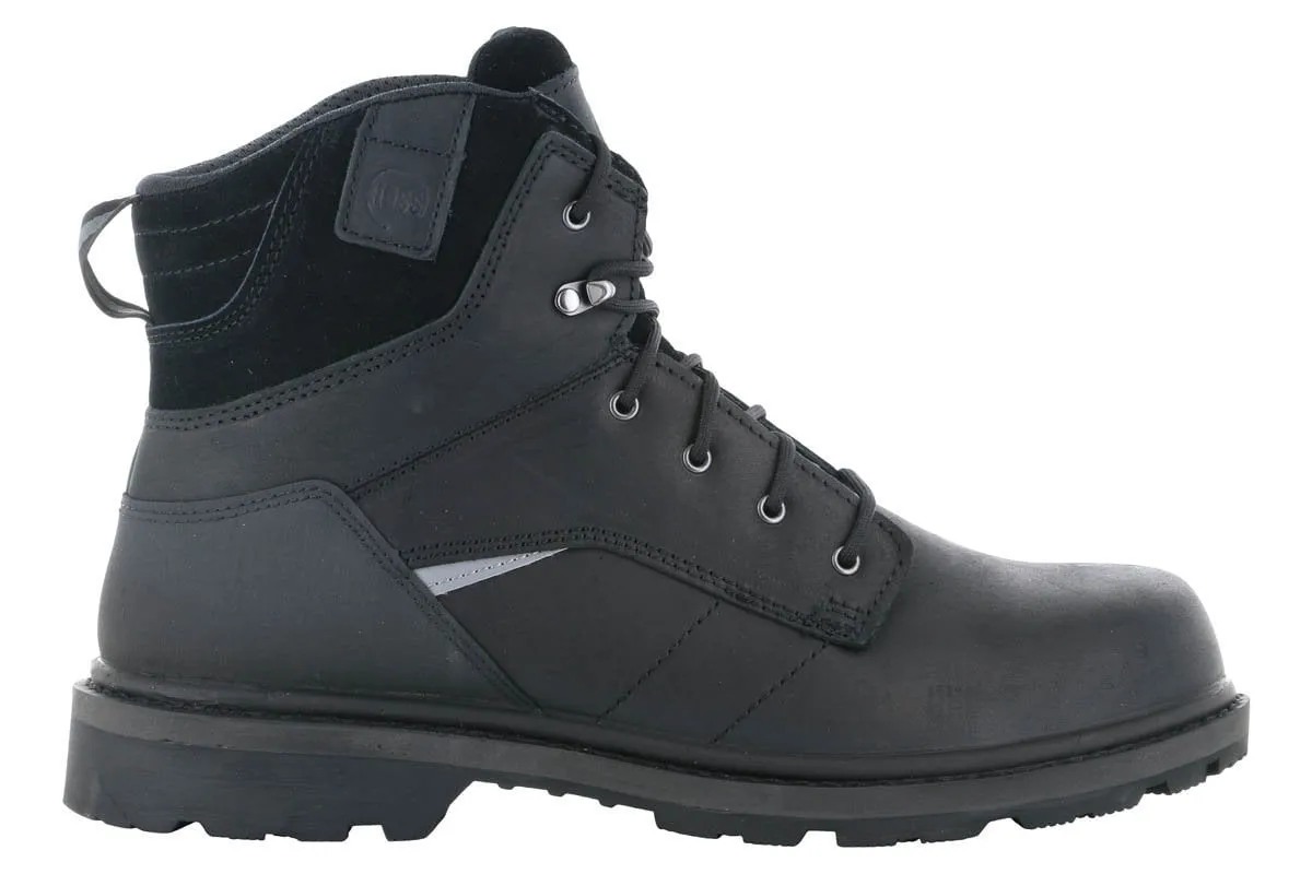 Low Top Work Boots Hoss Carson 6" Composite Toe Boot Black