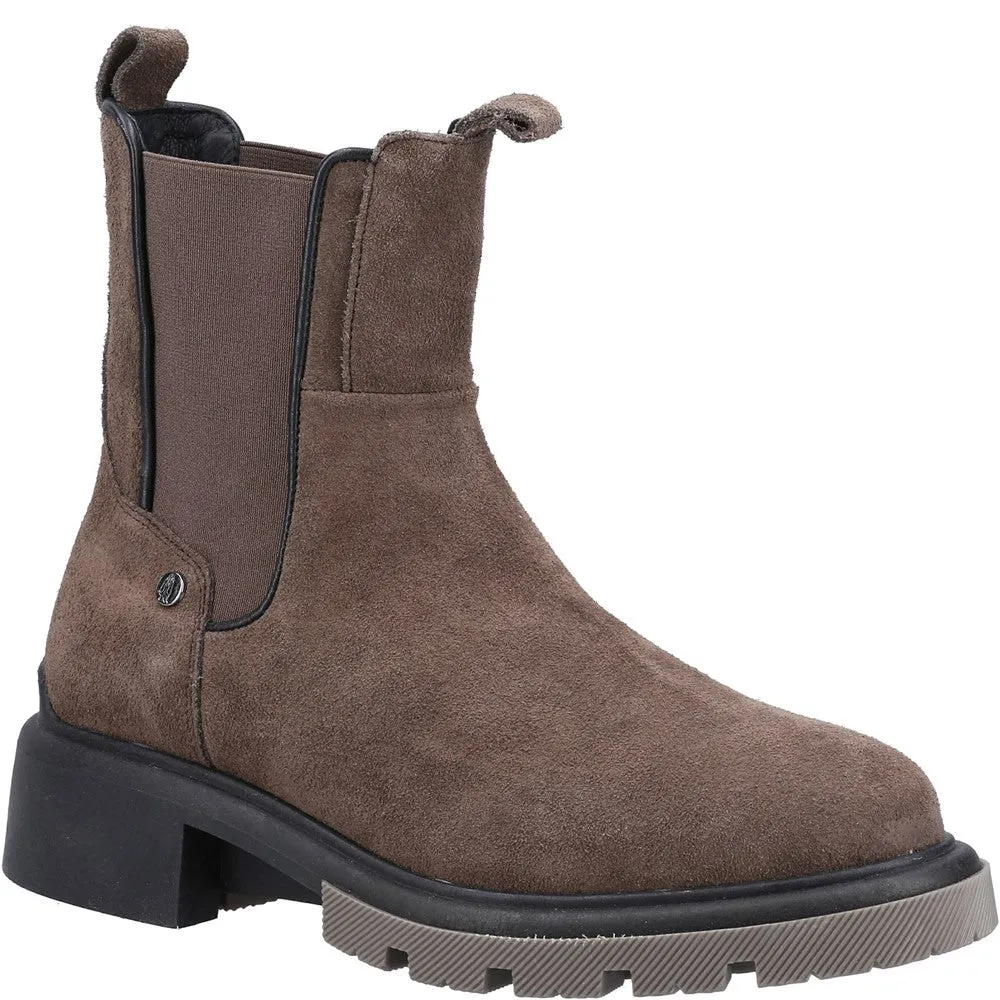 Chelsea Lug Sole Boots Hush Puppies Rita Chelsea Boot