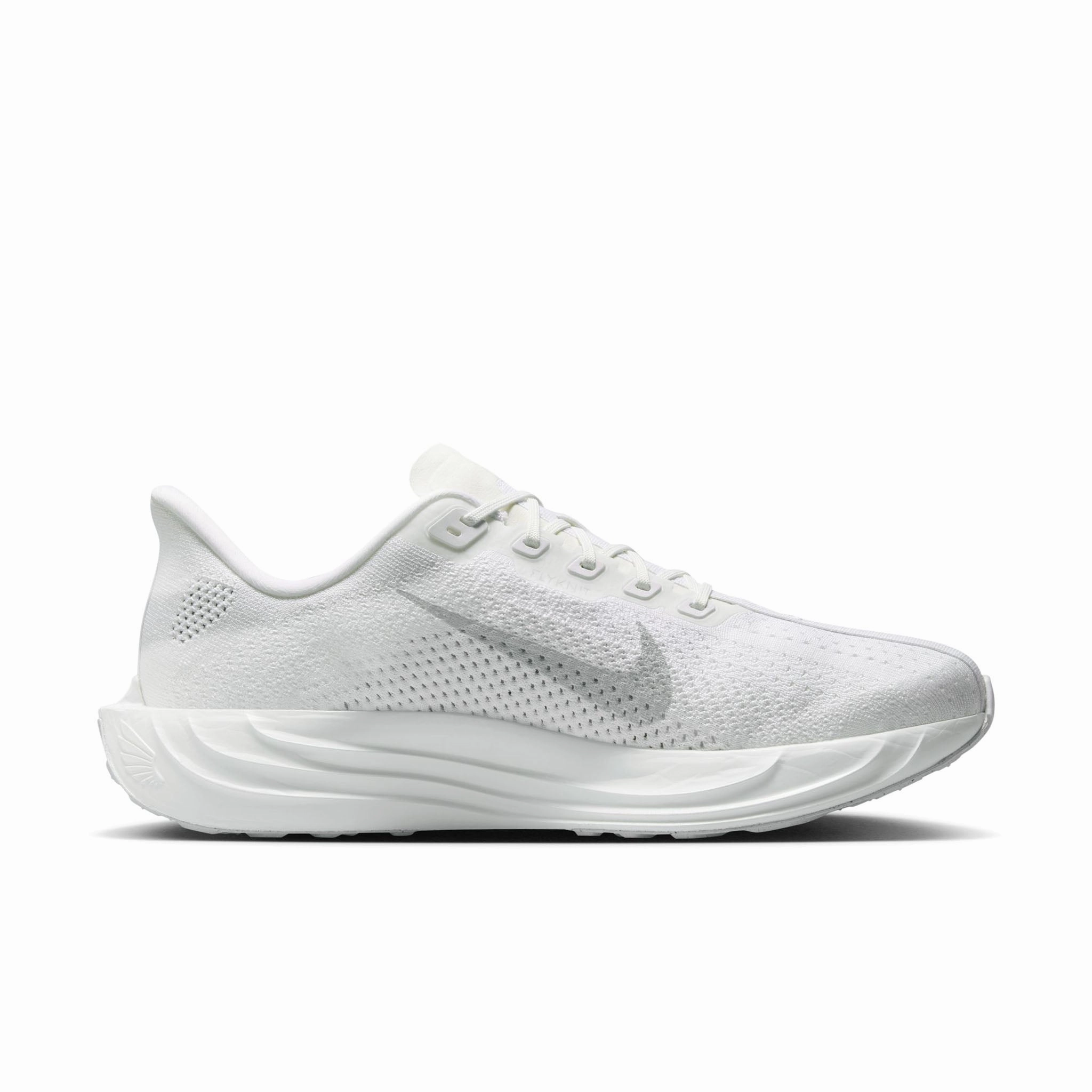 Nike | Men's Pegasus Plus Road Running Shoes - White/Pure Platinum-Wolf Grey Nike Overpronation Shoes