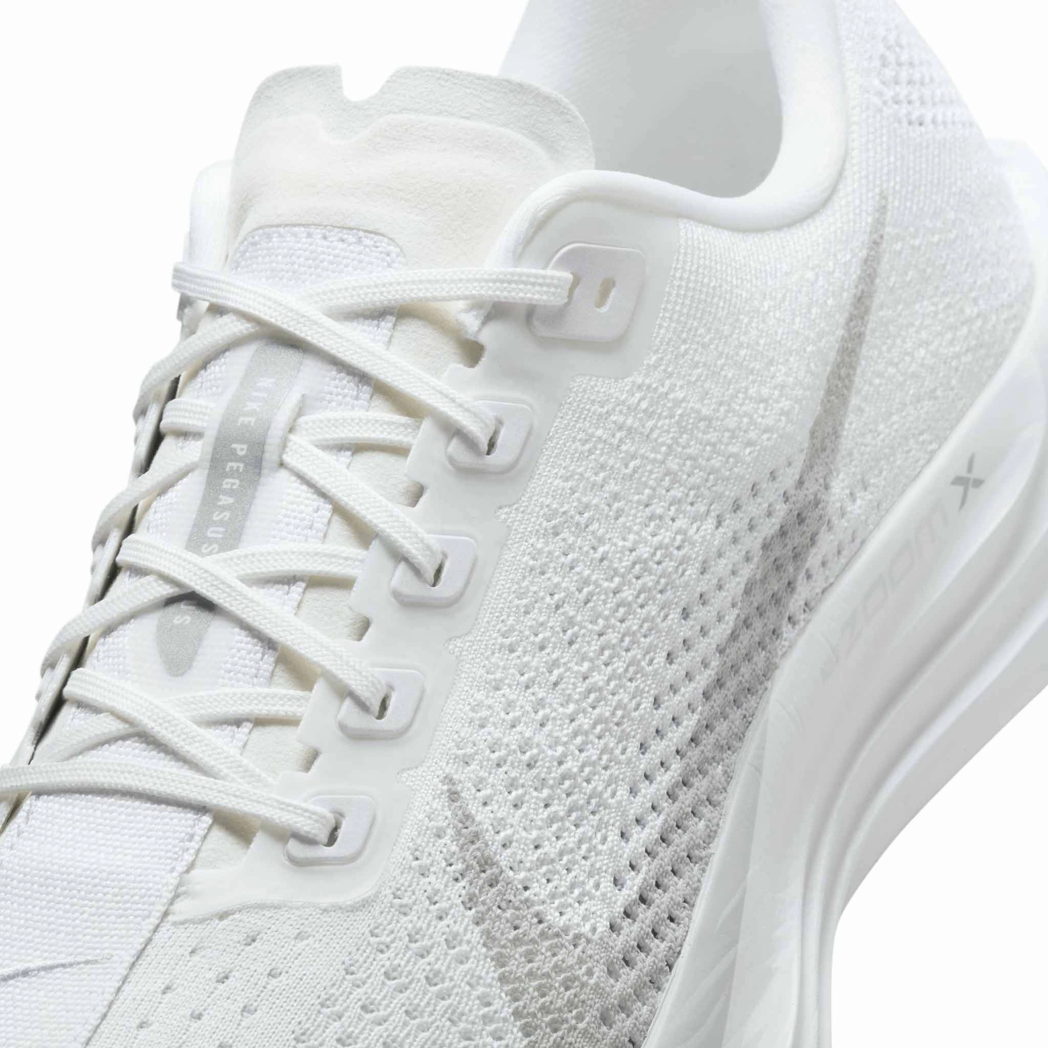 Nike Airmax Running Shoes Nike | Men's Pegasus Plus Road Running Shoes - White/Pure Platinum-Wolf Grey