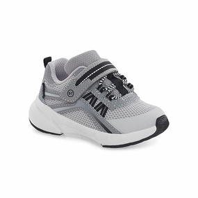 Safety Toe Sneakers Infant Boy Stride Rite Made 2 Play Journey 3.0 in Grey