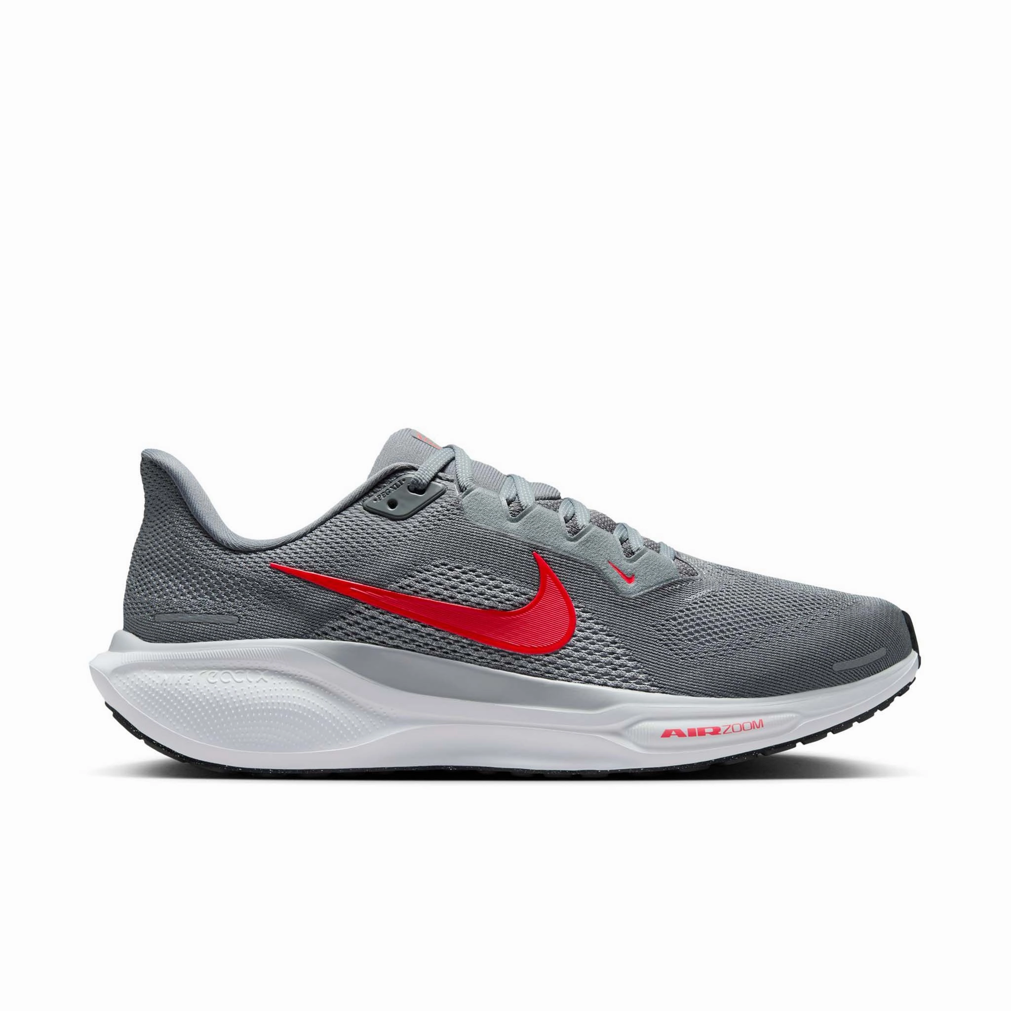 Nike Penn State Shoes Nike | Men's Pegasus 41 Road Running Shoes - Cool Grey/Bright Crimson-Wolf Grey