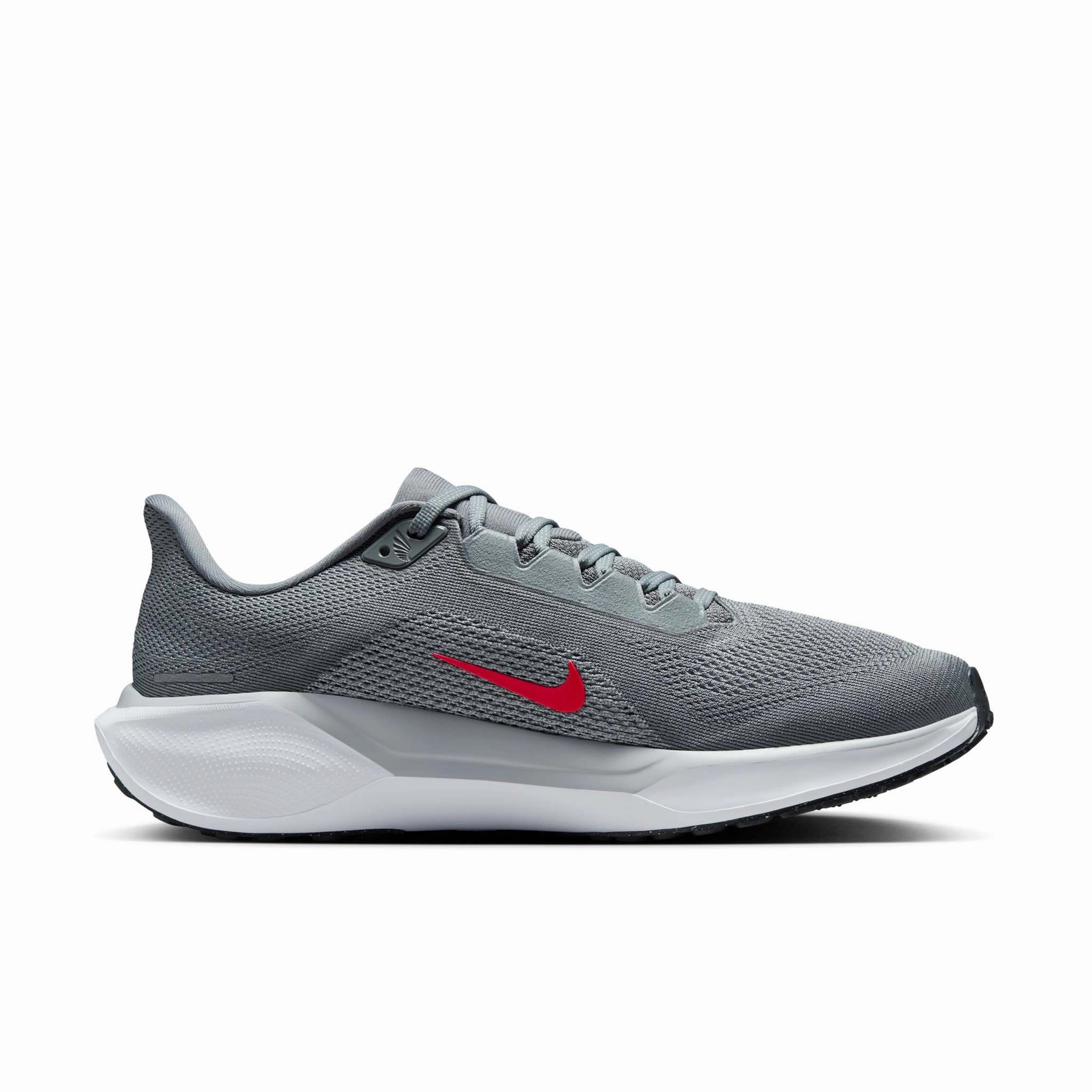 Nike | Men's Pegasus 41 Road Running Shoes - Cool Grey/Bright Crimson-Wolf Grey Nike Alpha Shoes