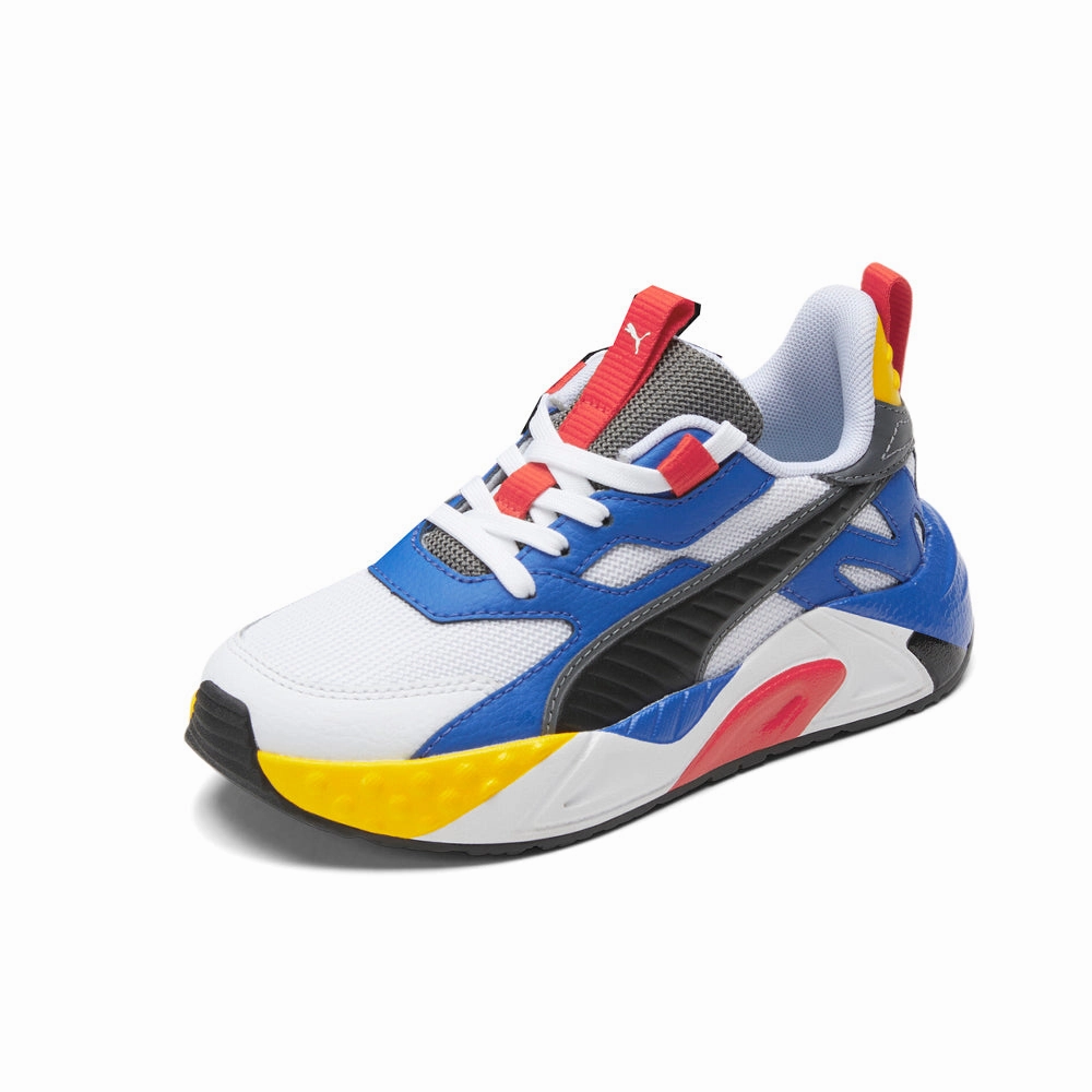 Best Glue For Sneakers Rs-Trck Primary Lace Up Sneakers (Little Kid-Big Kid)