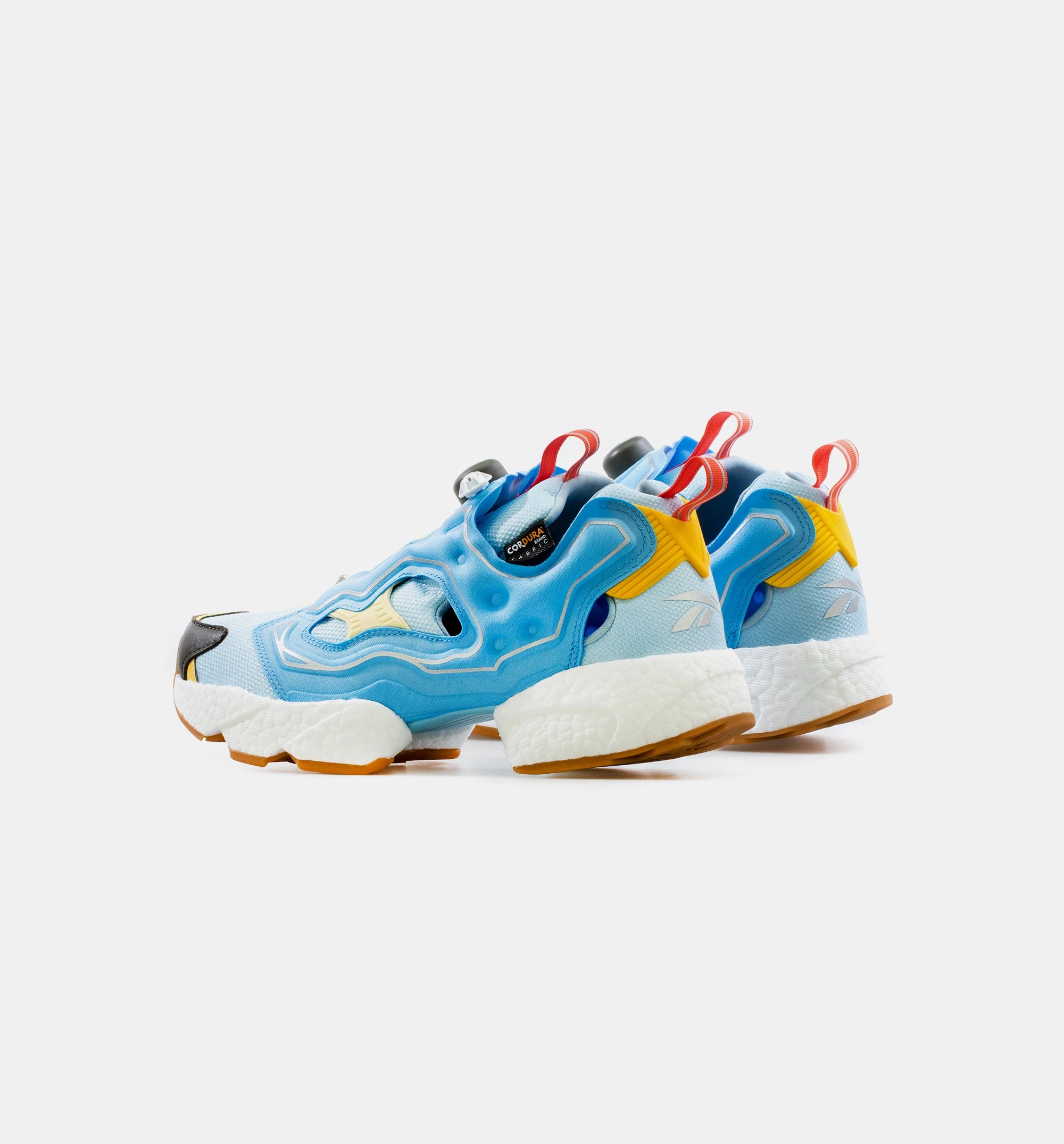 Instapump Fury Boost X BBC Mens Lifestyle Shoe - Blue/Yellow Lafayette La
