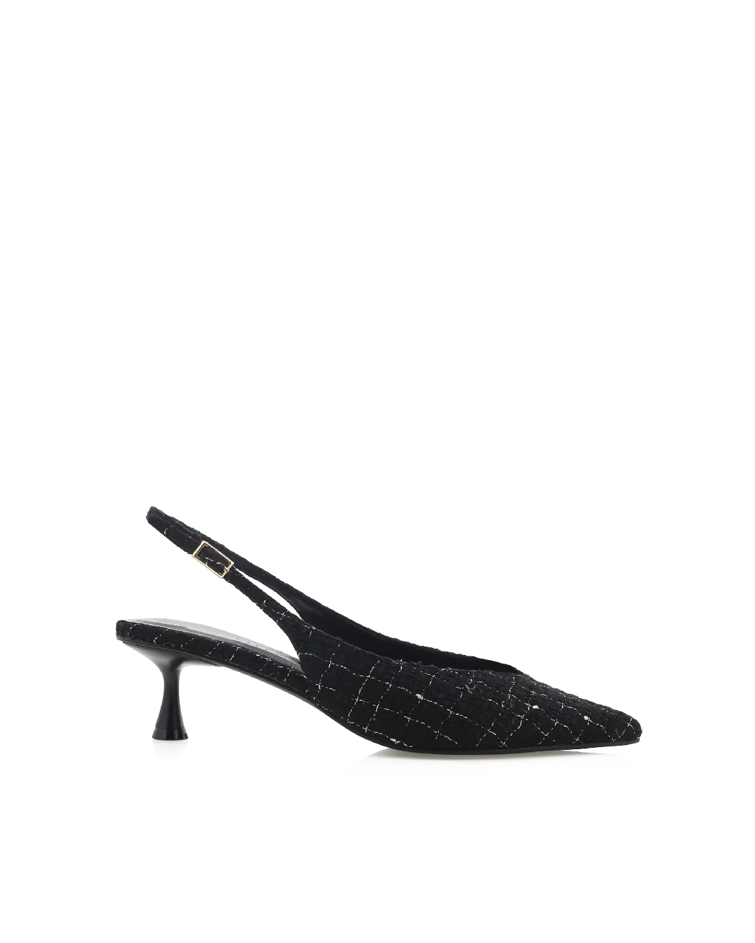 Nerd In Heels SONNY - BLACK BOUCLE