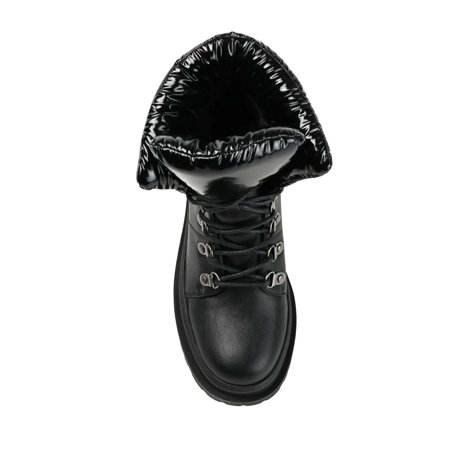 IRRAH - FINAL SALE (NO EXCHANGES) Real Leather Combat Boots