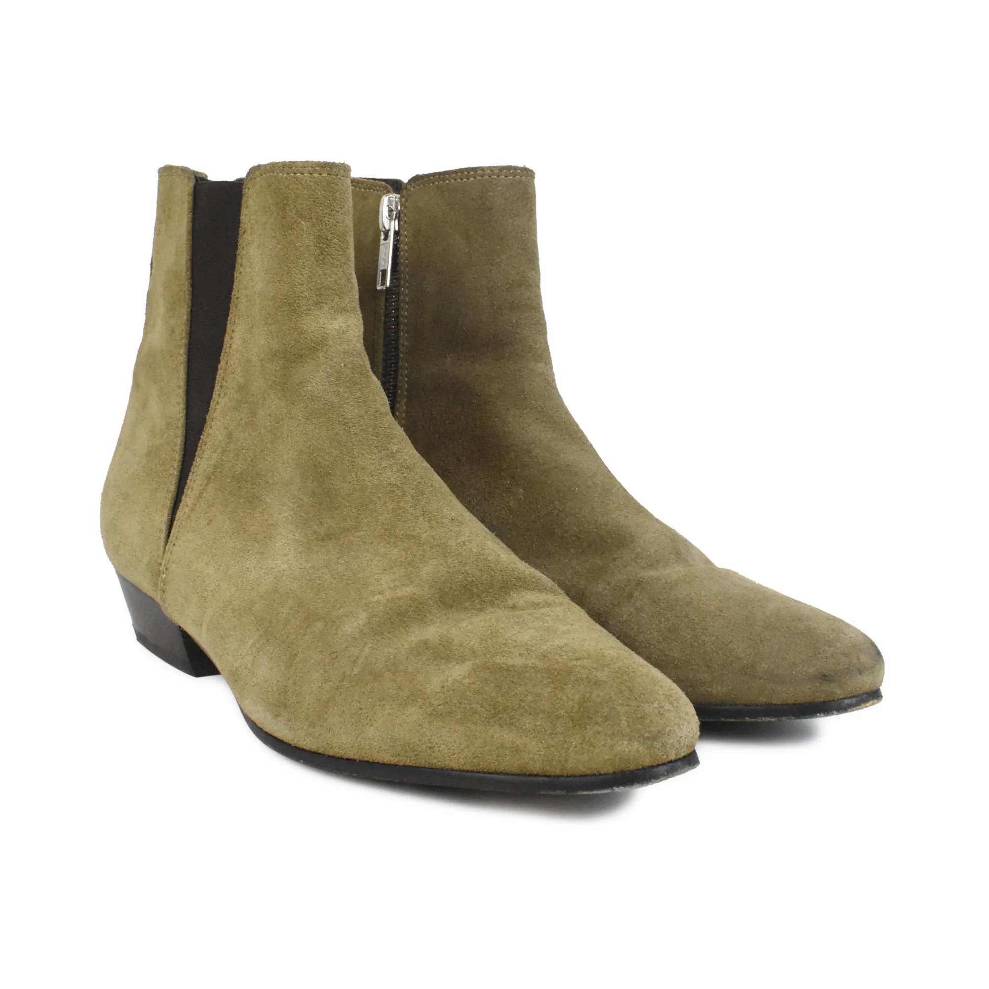 Isabel Marant toile 'Patscha' Ankle Boots - Women's 36 From The First Chelsea Boots