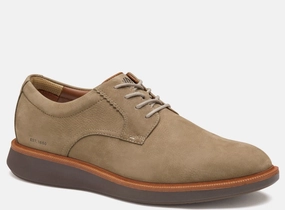 J&M XC  Parker Taupe Suede Waterproof Plain Toe Energy Oxfords