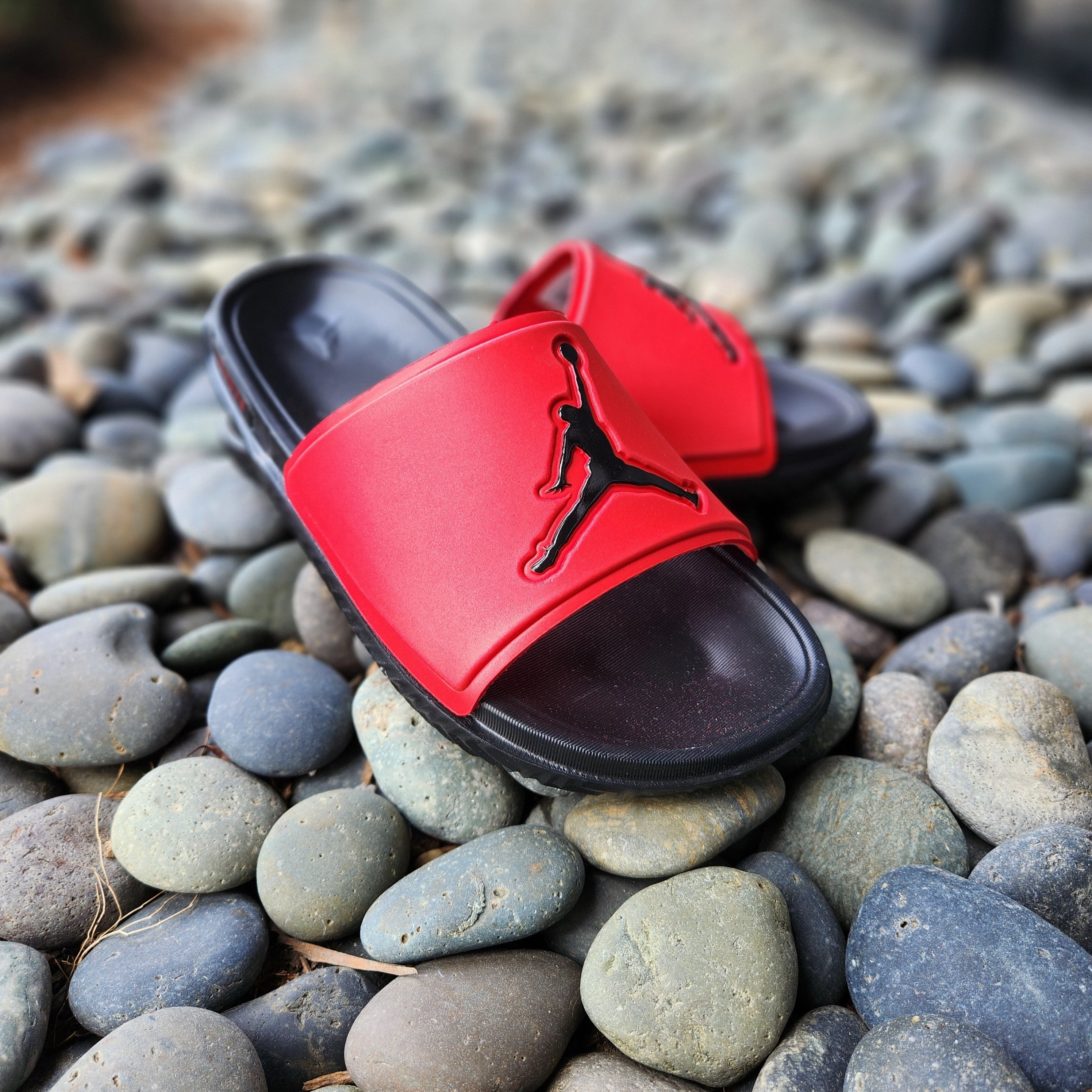 Jordan Jumpman Slide Red Prince Albert Slippers