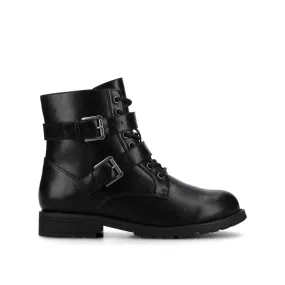 Ankle Combat Boots With Zipper JULIAH ANKLE BOOTS