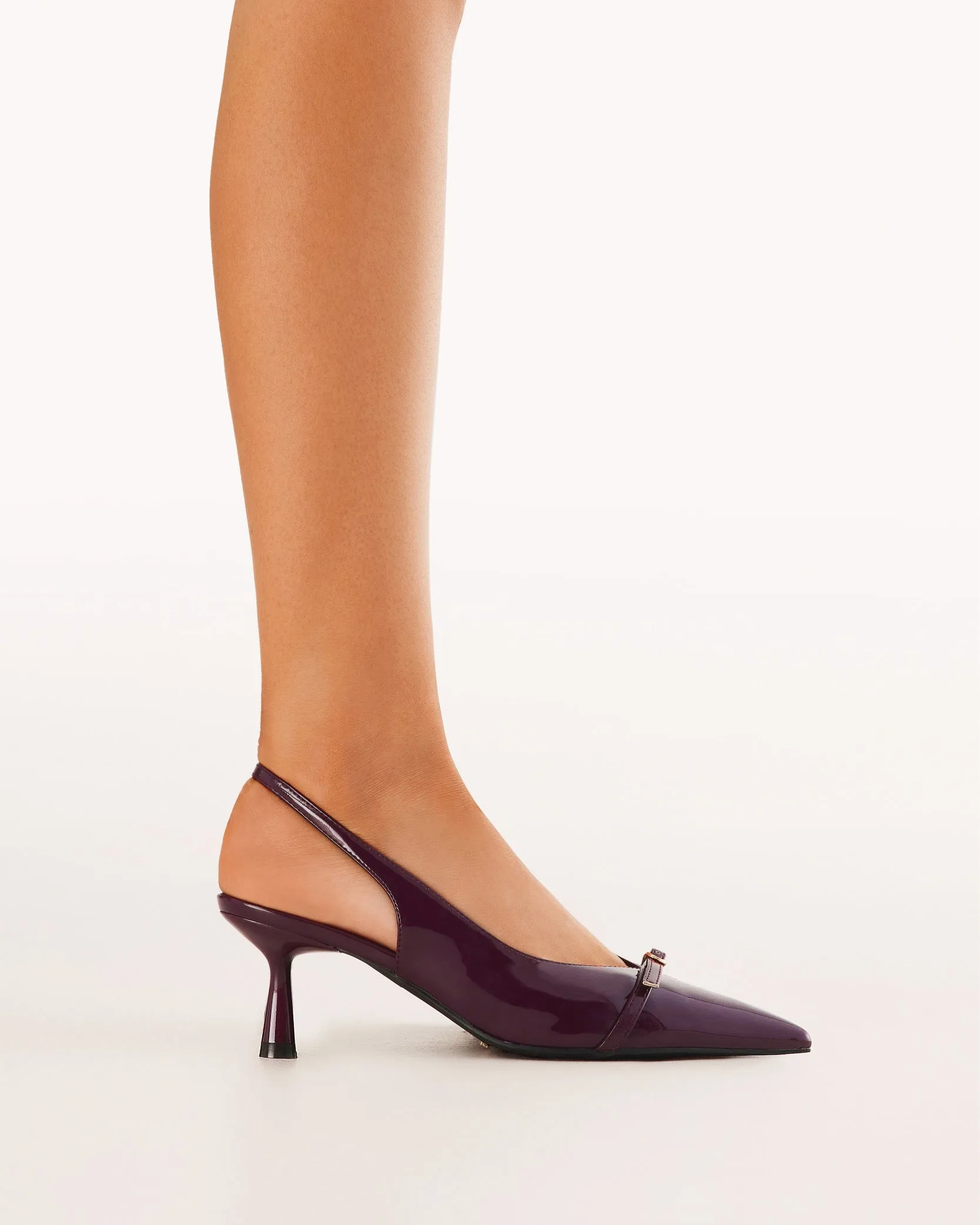 High Heels Pump KADENCE - MULBERRY PATENT