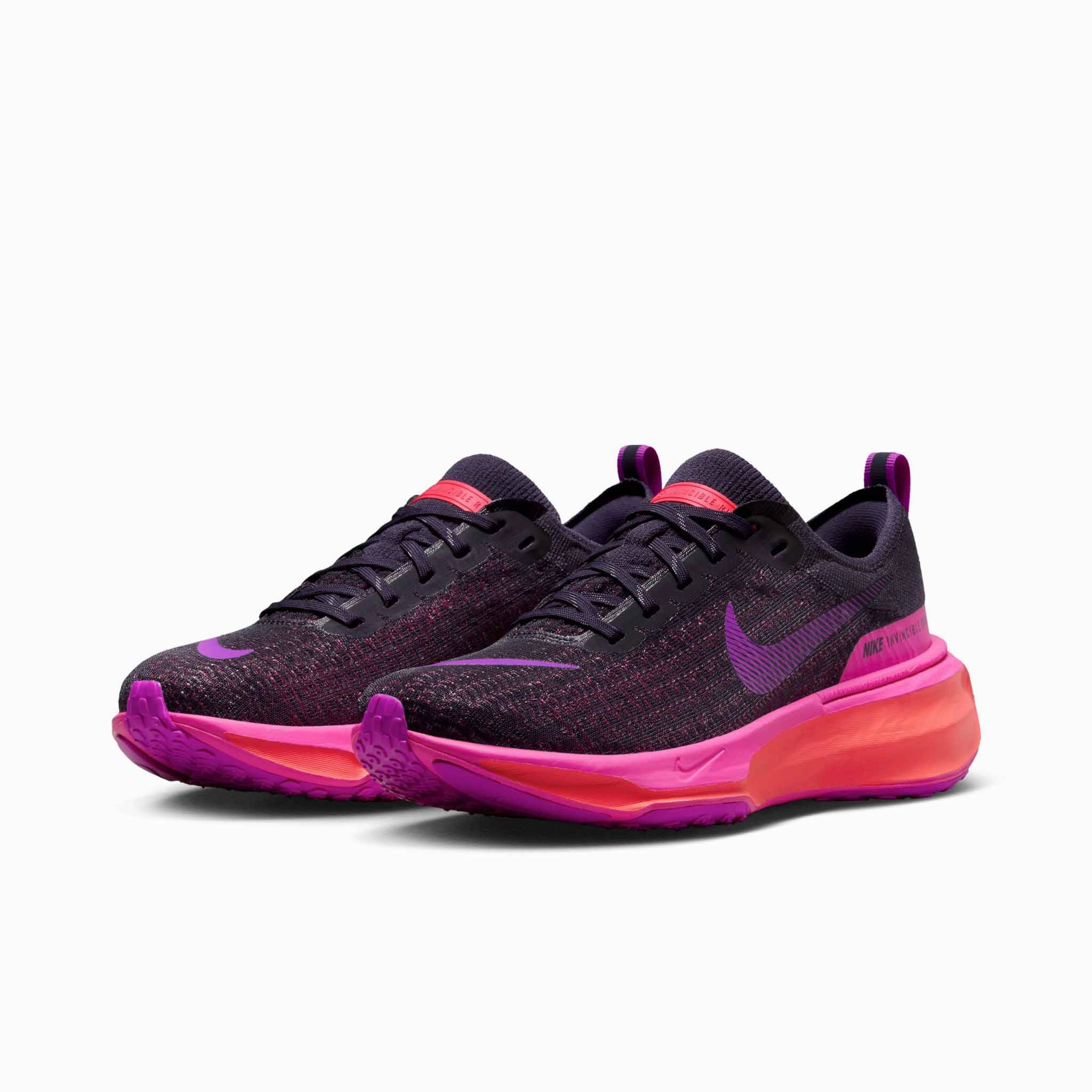 Nike | Women's Invincible 3 Road Running Shoes - Dark Raisin Nike Turf Shoes Lacrosse