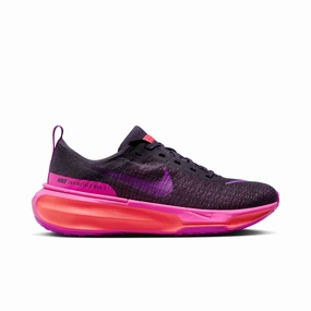 Nike Sock Shoe Nike | Women's Invincible 3 Road Running Shoes - Dark Raisin